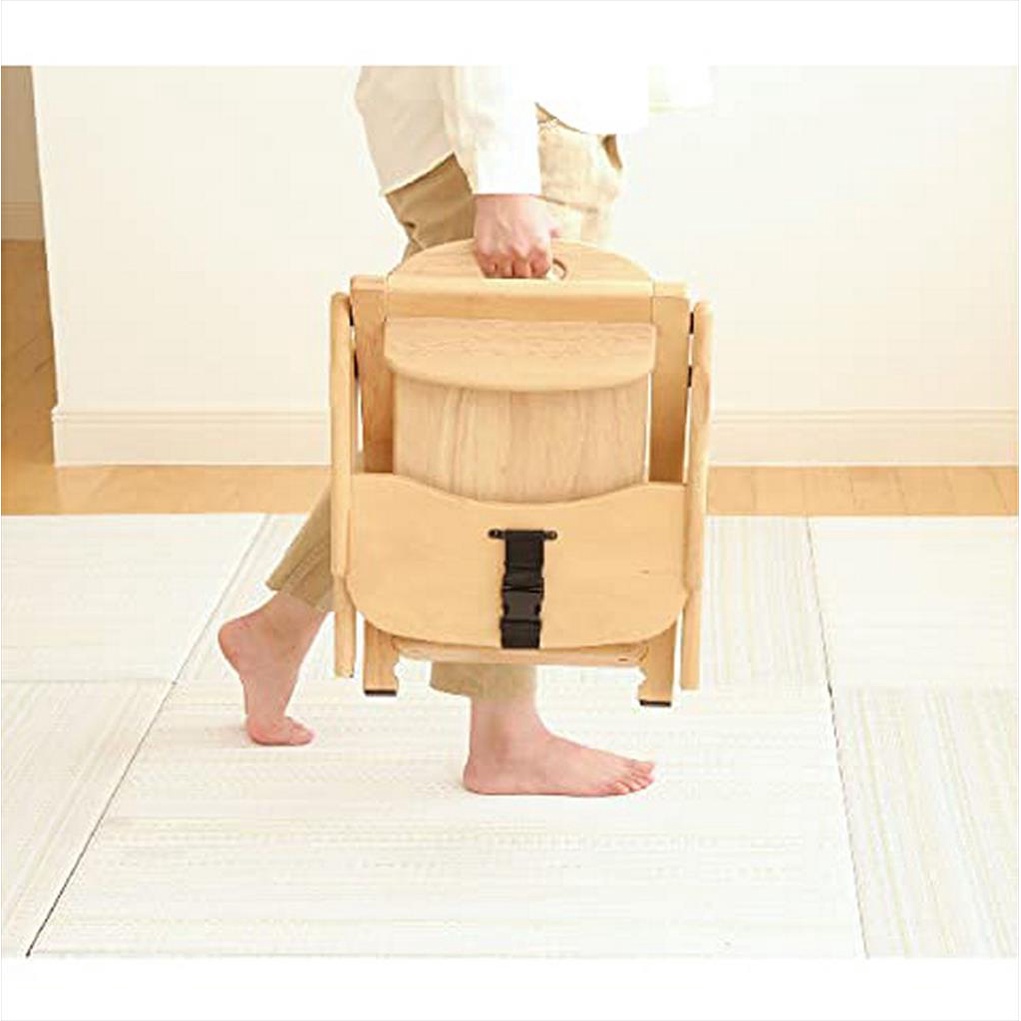 Yamatoya Arch Low Chair Lil Natural Kursi Makan Anak