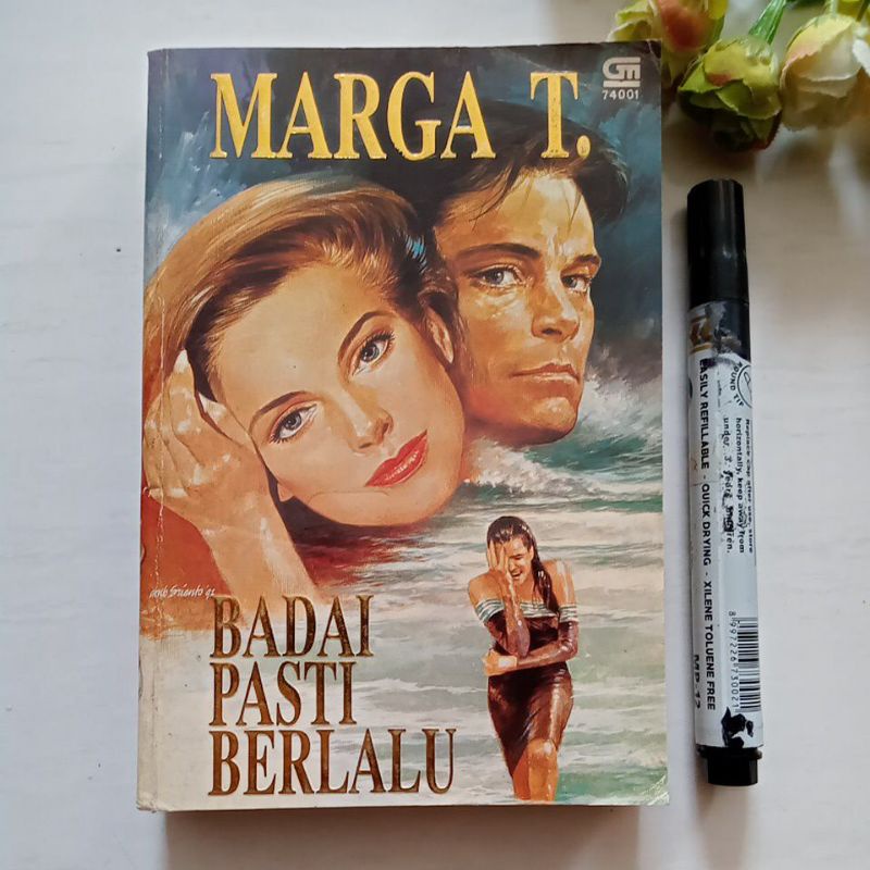 novel Marga T Badai Pasti Berlalu bekas