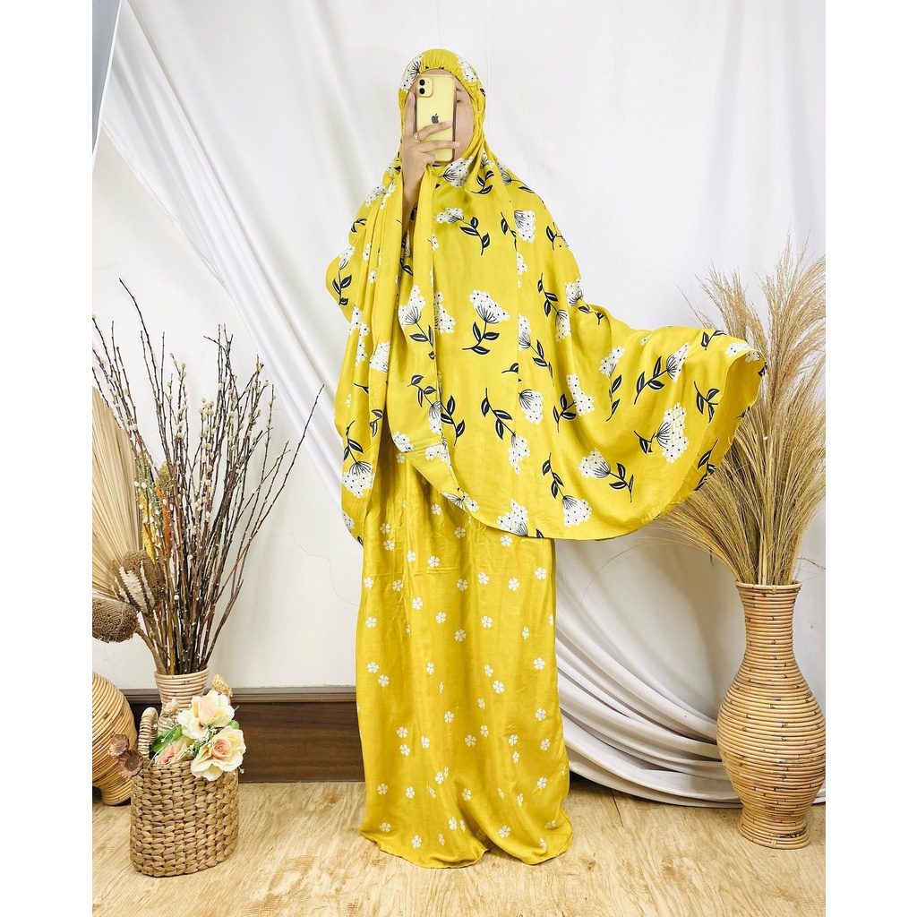 Benang Raja Mukena Santung Zahida