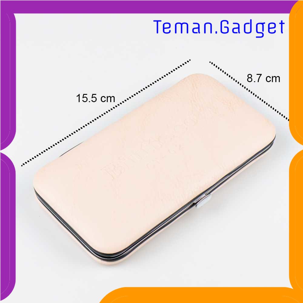 TG - PRW Gunting Kuku Nail Art Set Manicure Pedicure 12 PCS - CT02