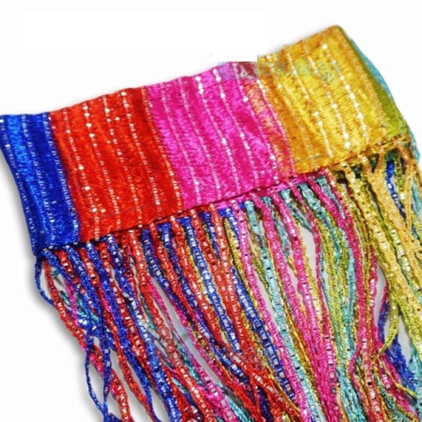 Tirai Glitter Tirai Gliter Tirai Benang Pelangi Glitter / Tirai Gliter warna warni
