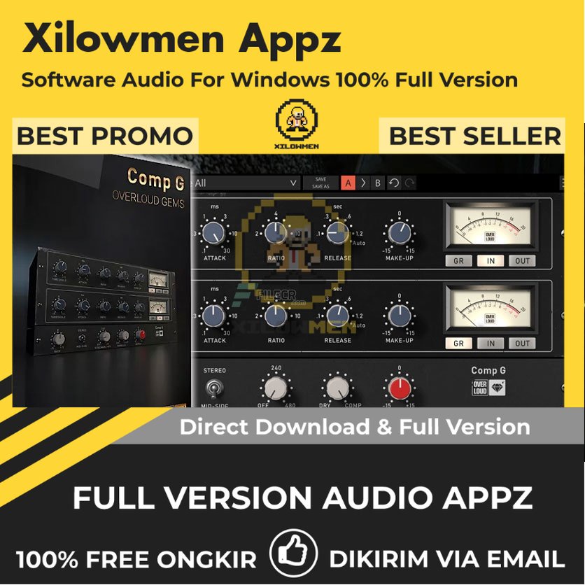 [Full Version] Overloud Gem Comp-G Pro Lifetime Audio Software WIN OS