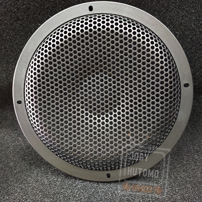 Grill Ram Speaker Besi 10 Inch Subwoofer Tutup Speaker 10" Besi Bulat