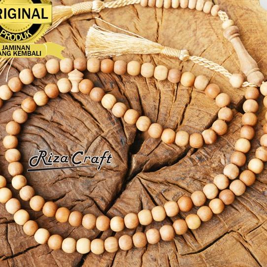 Tasbih Kayu Cendana Asli Super Wangi 99 Butir Kualitas  New