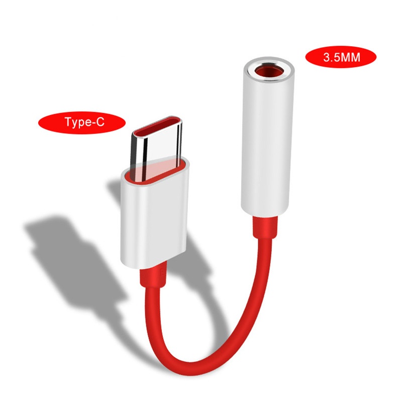 Adaptor USB-C Tipe C Ke 3.5mm Aux Audio Jack Charger Kabel Cas Splitter Headphone