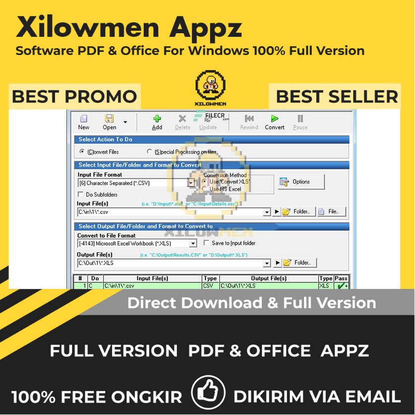 [Full Version]  SoftInterface Convert XLS Pro PDF Office Lifetime Win OS