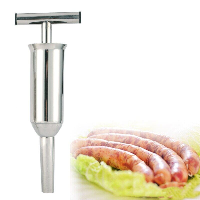 Alat Pengisi Daging Sosis Manual/Besar Cetakan Sosis Filler Manual Stainless ausage Stuffer Manual