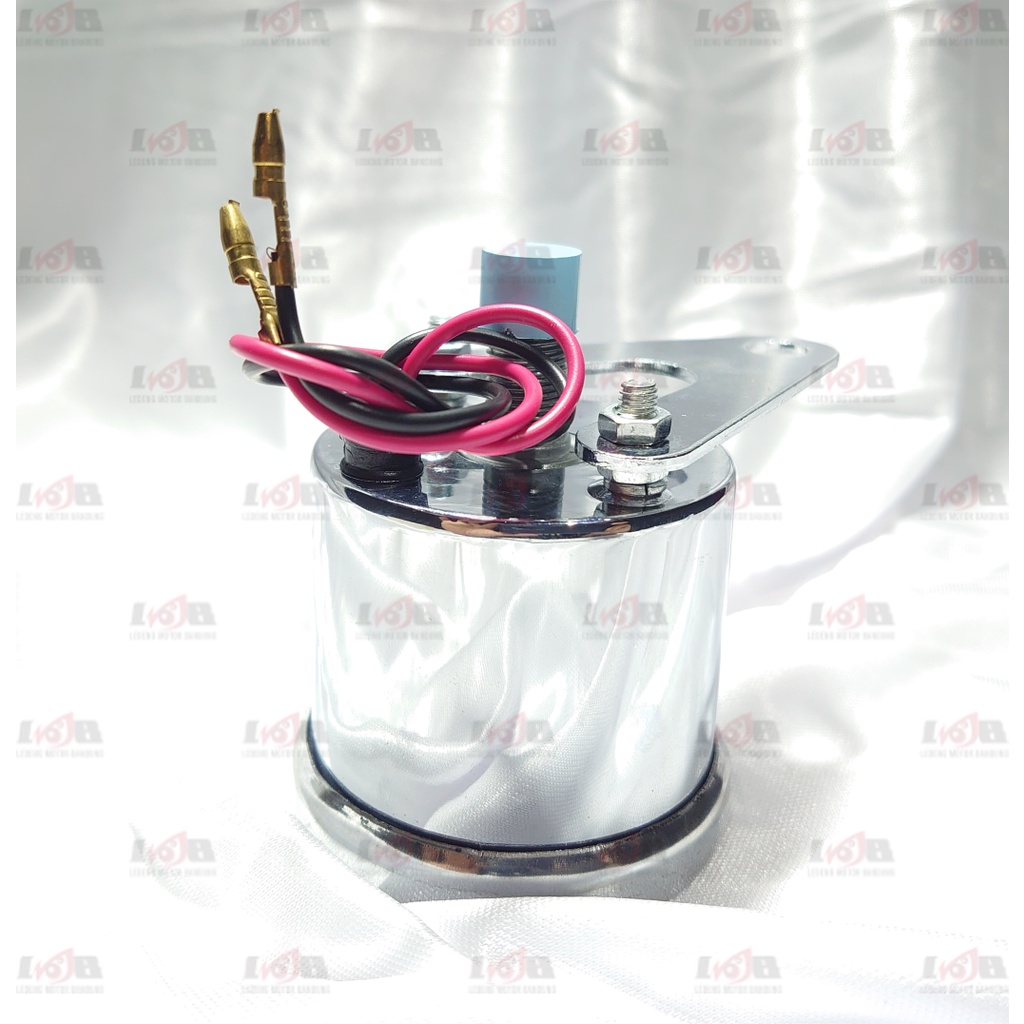 ORBIS Speedometer Bulat Variasi Racing Indikator jarum Kilometer Analog