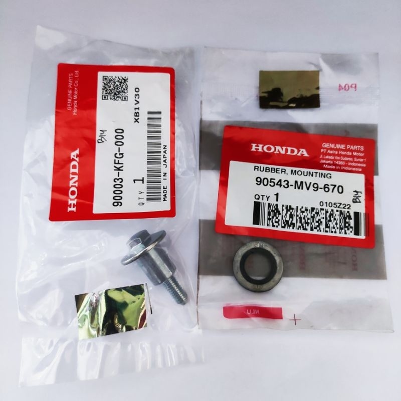 Bolt L Crankcase Head Cover Sil Baut Tutup Klep CRF CB Verza 150 New Megapro Fi Ori AHM 90543MV9670 