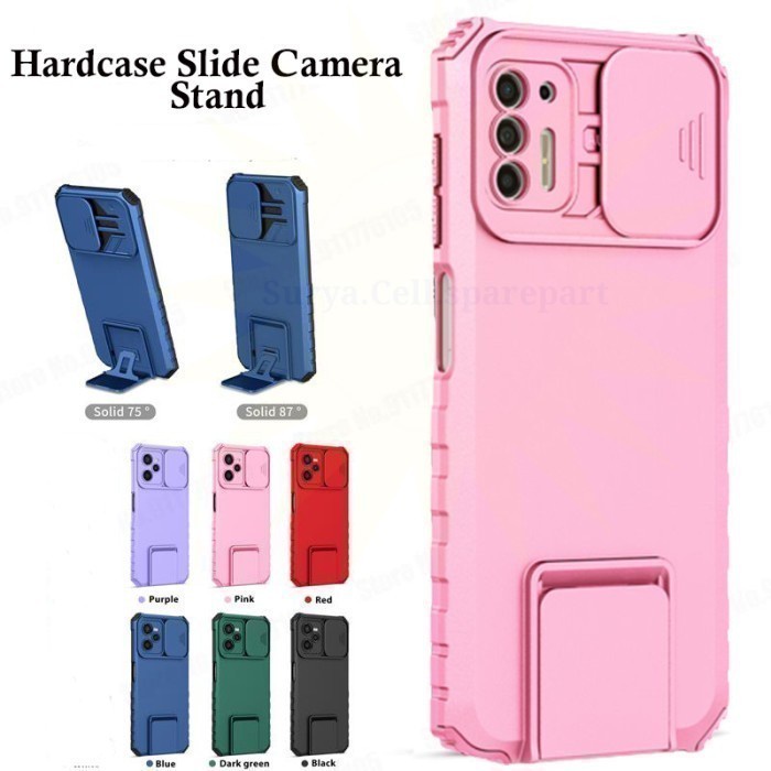 Hard case Slide Camera Stand Infinix Hot 10 Hot 10s 10 Play 11 Play