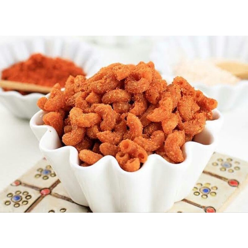 

Makaroni bantat pedas / Makaroni pedas / Makaroni rasa Nasi gorengg isi dalam kemasan 250 grm EDISI BARU BUKA TOKO MASIH BELUM ADA PENILAIAN BANYAK PROMO