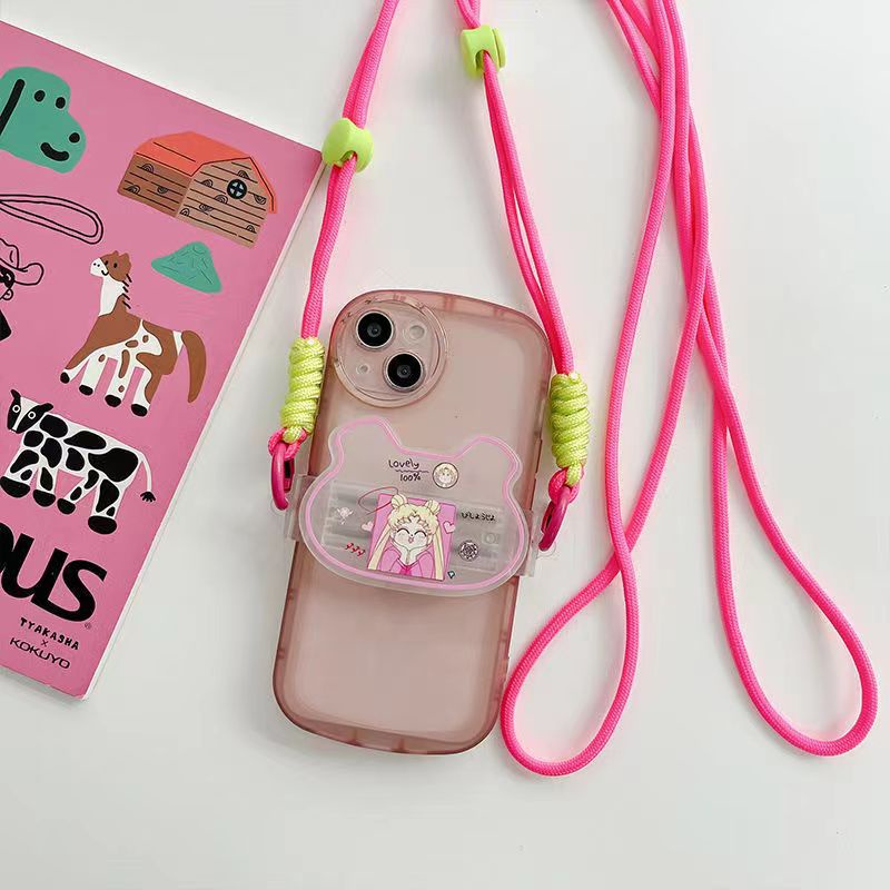 Universal Crossbody Phone Lanyards Adjustable Mobile Phone Strap Lanyard Tali Leher Untuk Ponsel Tali Kabel Gantung