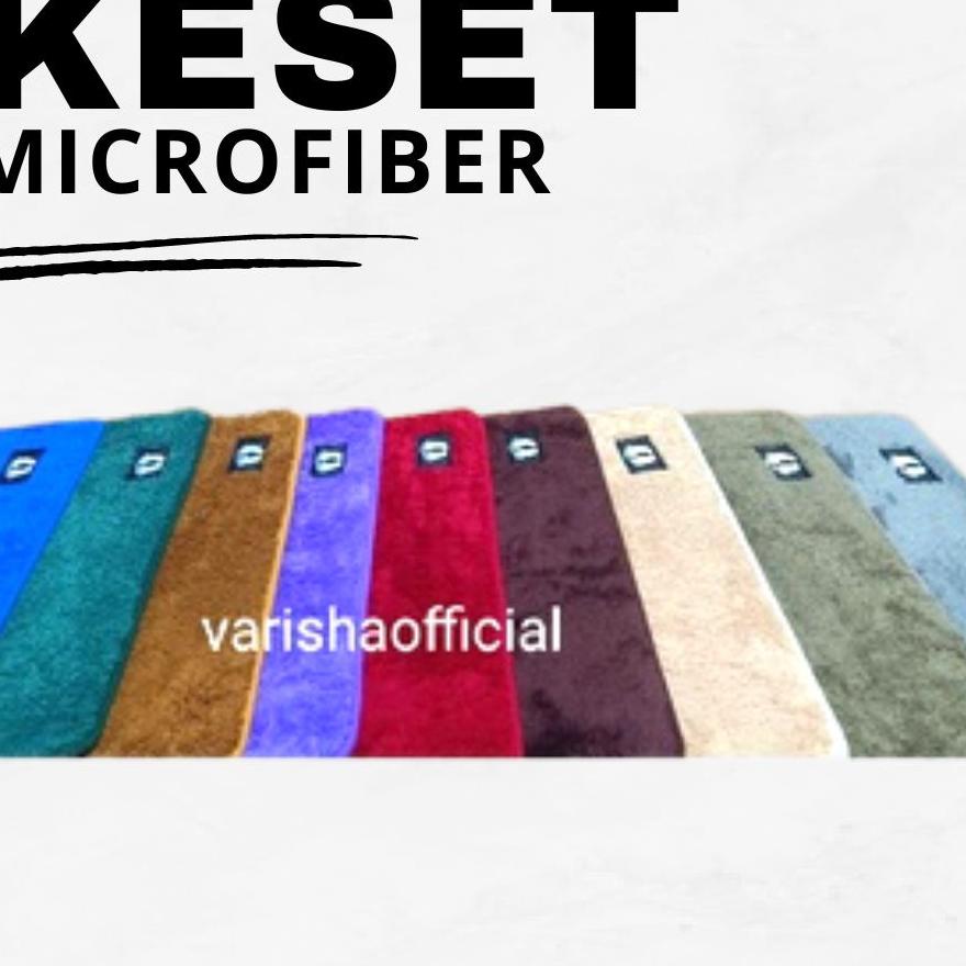 ♬ Keset Bulu Microfiber | Keset kaki import 40x60cm ♦