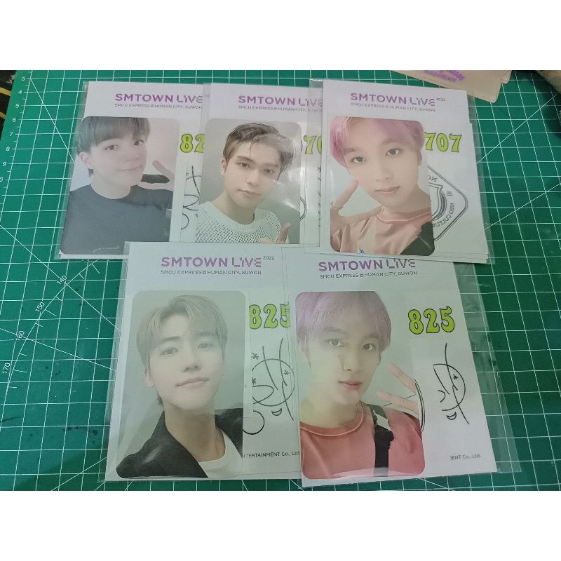 [Ready stok] ar tatto Photocard smtown haechan, jaehyun, jaemin, jeno