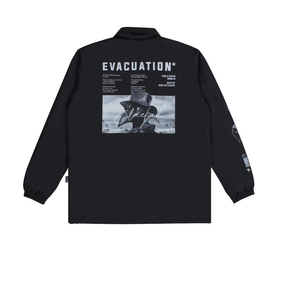 Murah Banget Dobujack Coach Jacket Evacuation Black