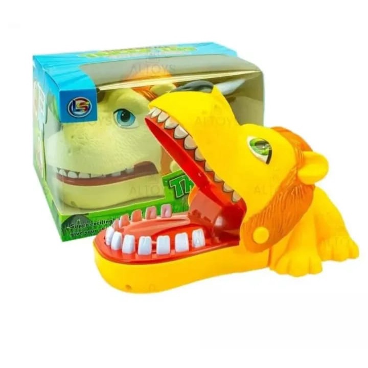 Mainan Anak Singa Gigit Shark Game Mainan Prank Sudah SNI