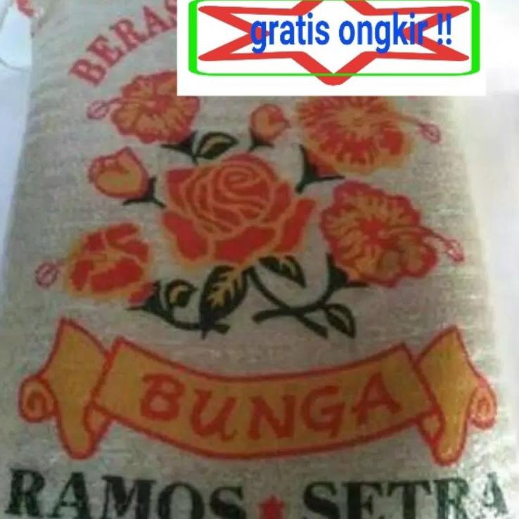 

✿ Beras ramos cap merek bunga 10kg via ۝