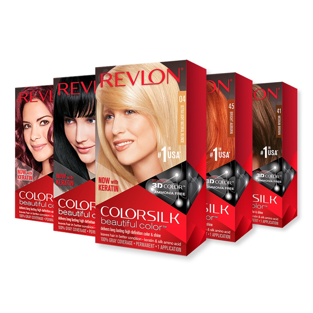 (READY &amp; ORI) Revlon Colorsilk Beautiful Hair Color / Cat Pewarna Rambut