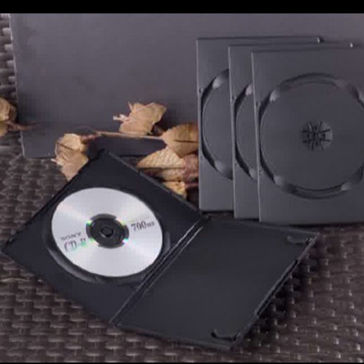 Kotak Tempat DVD / Disc Box DVD Hitam