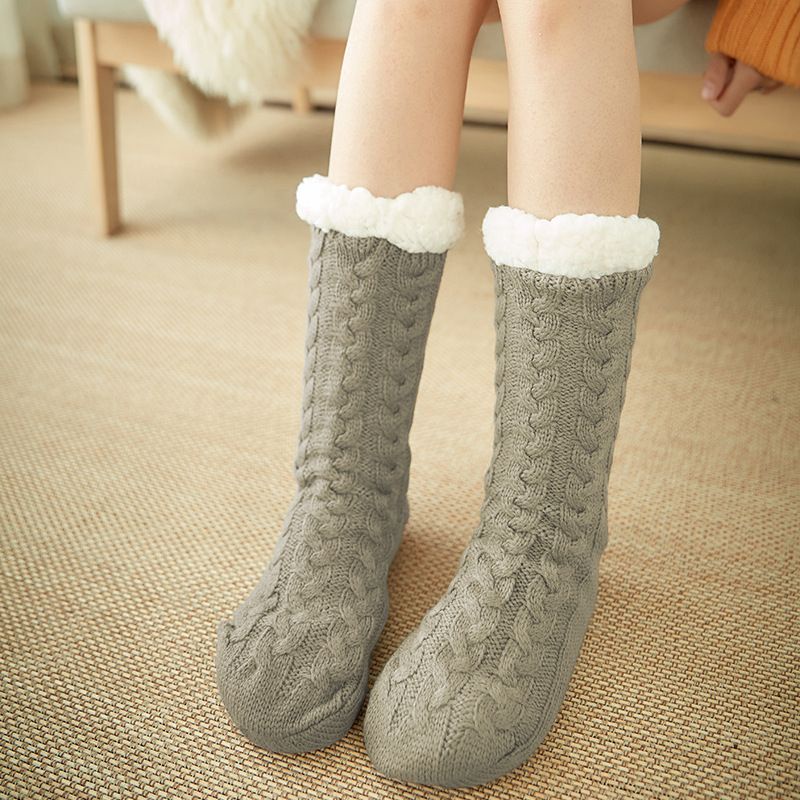 SLIPPER THICK SOCKS #1107