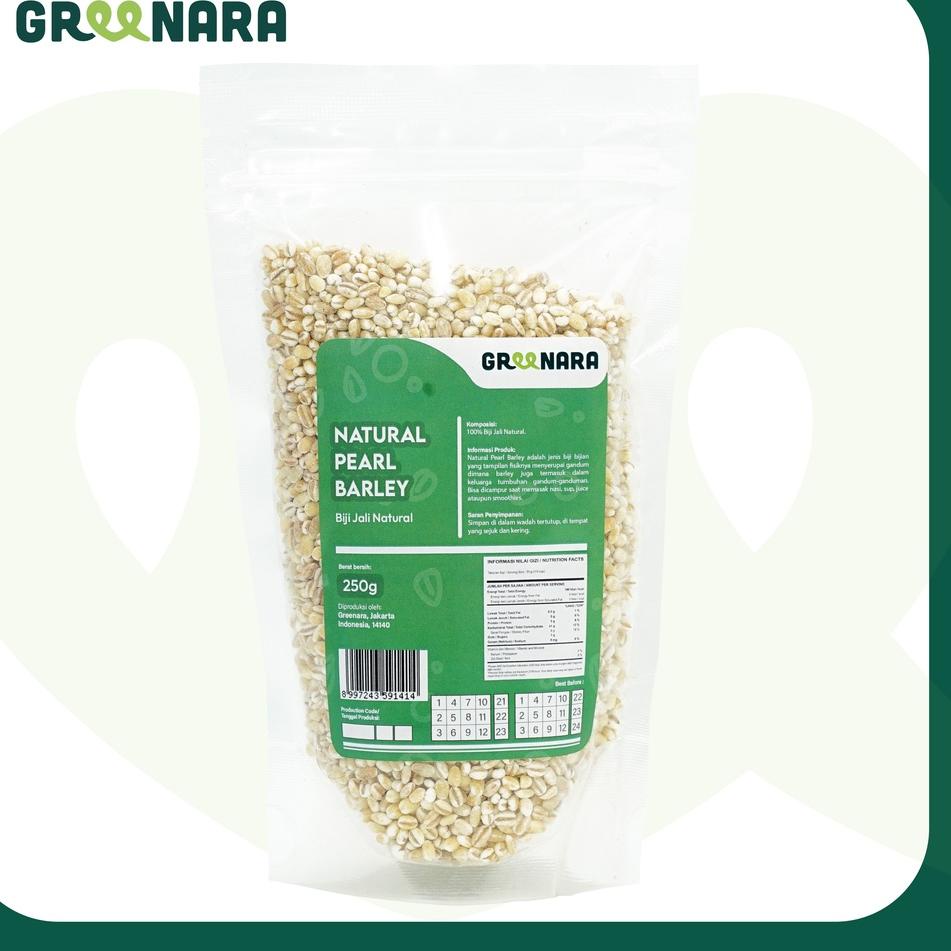 

✓ Natural Pearl Barley / Biji Jali - Jali 250gr