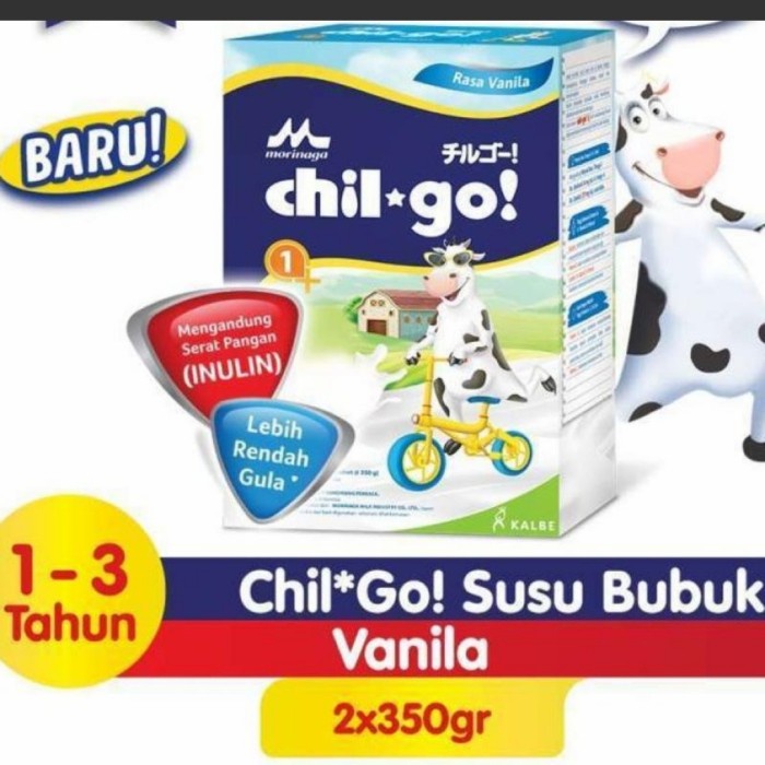 

[ COD ] Morinaga chil-Go 1+ 700gr madu/vnila - Vanila