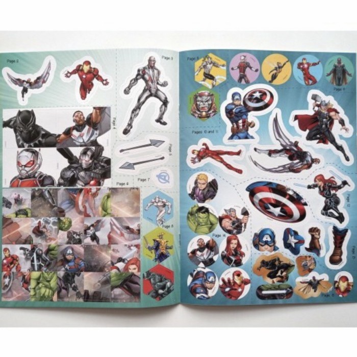 Avengers Sticker Play sticker book Activity book