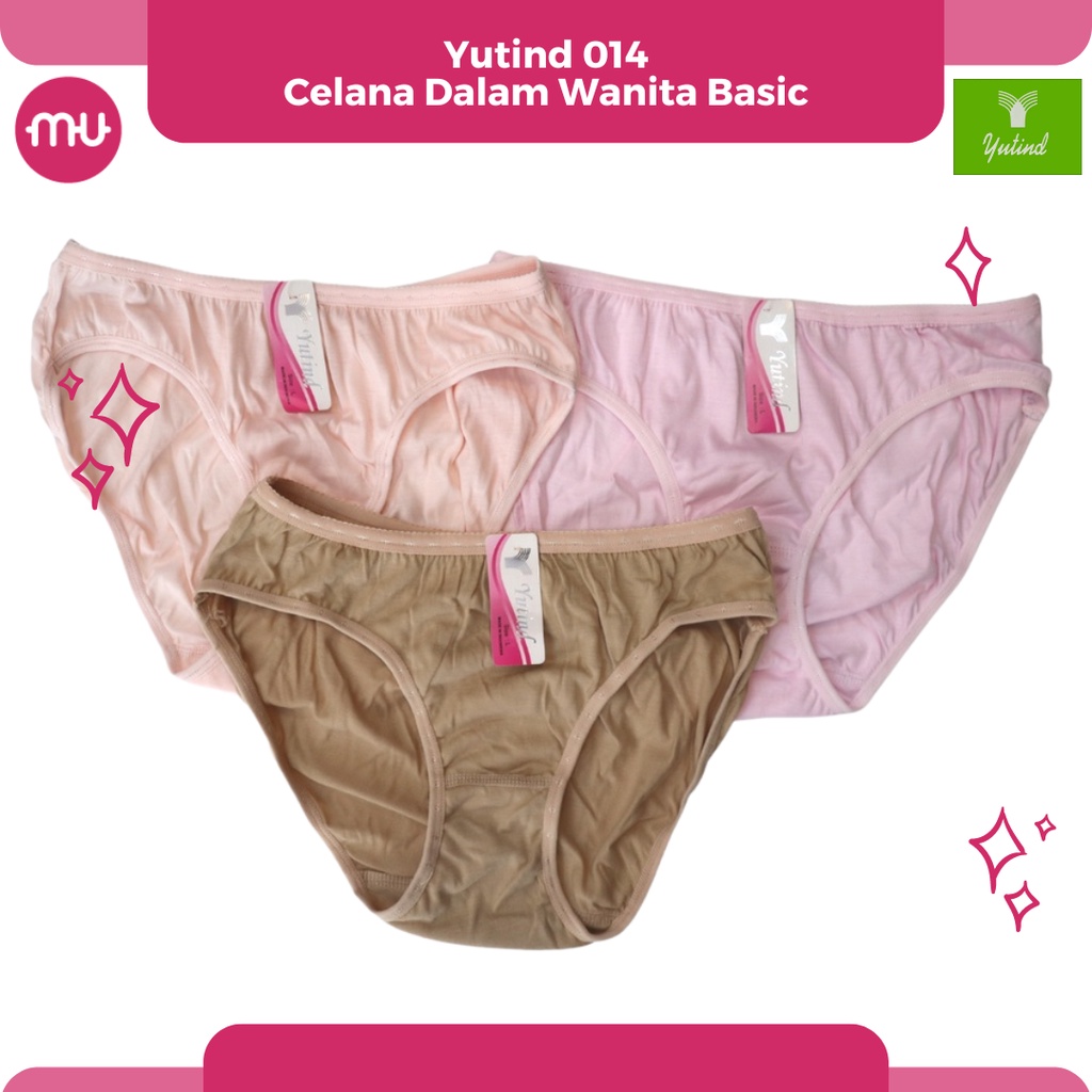 Celana Dalam Wanita Yutind 014 CD Basic Polos