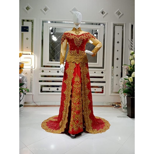 SAlE.kebaya pengantin Full PAYET mobil blah rok pisah)