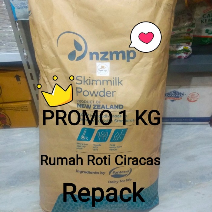 

[ COD ] NZMP SUSU BUBUK 1KG SKIMMILK NZMP SKIM MILK POWDER 1 KG WHOLE MILK GR