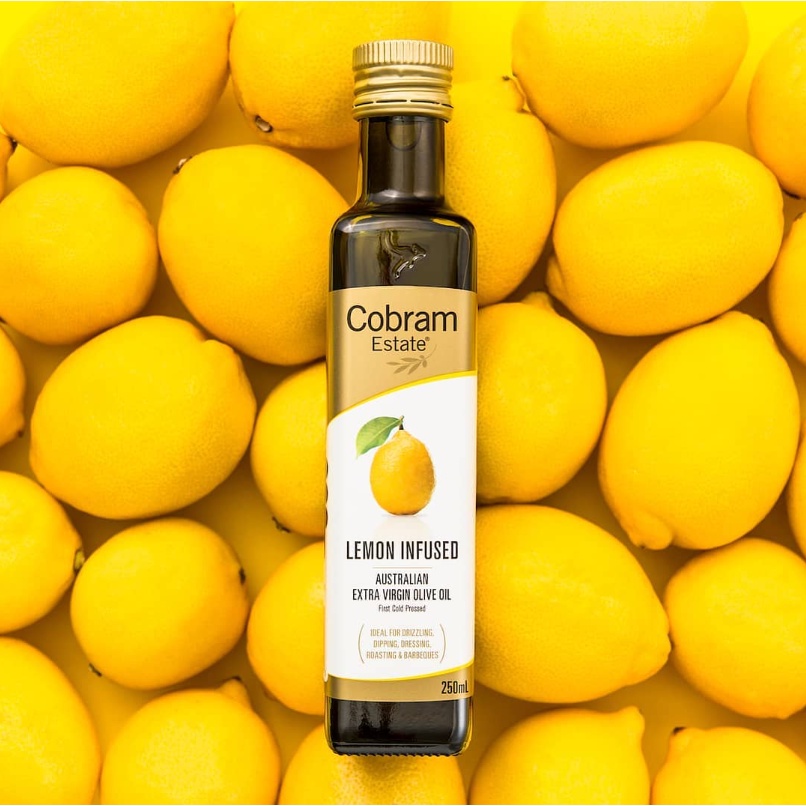 Cobram Estate Lemon Infused Extra Virgin Olive Oil 250ml / Minyak Zaitun Lemon 250ml