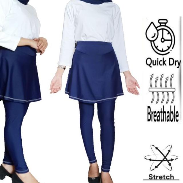 ✾ Legging Rok spandek premium legging panjang muslimah Legging sporty LEGGING ROK PANJANG ✧