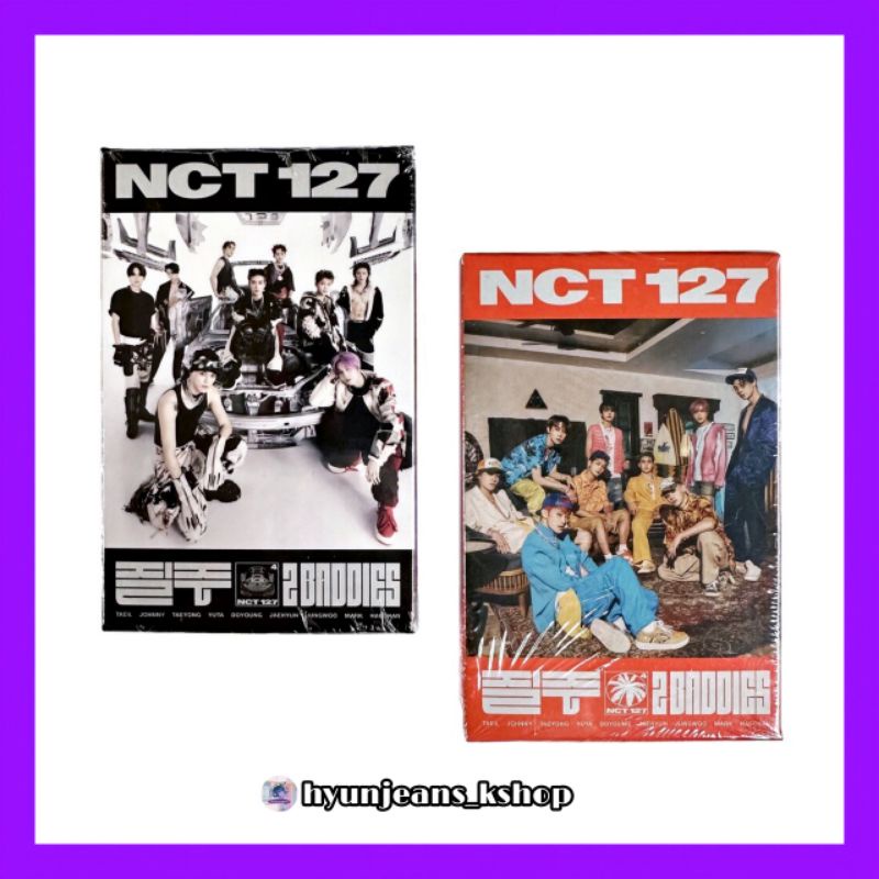 [READY STOCK] NCT 127 The 4th Album - 2 BADDIES 질주 (Smart Album : SMC & Nemo Ver.) nct127 nctzen sij