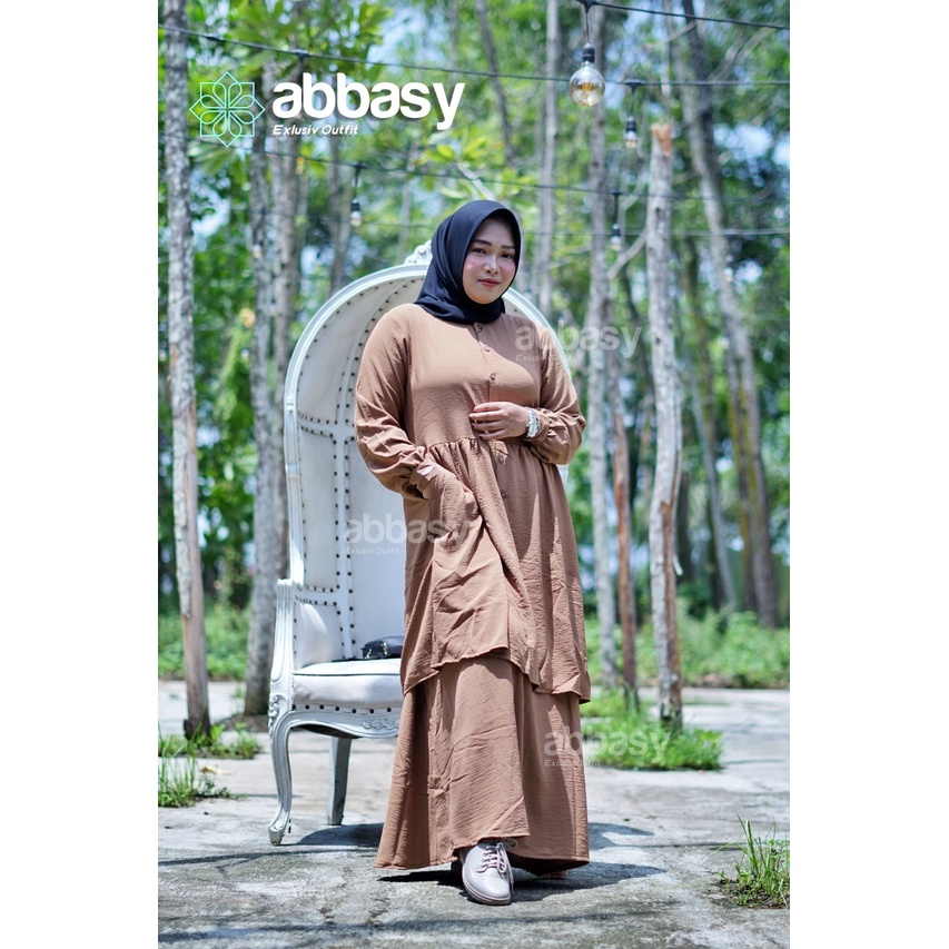 GAMIS ABBASY MODEL TERBARU BAJU LEBARAN LOOK SET ROK GITA MAXY GAMIS MALAYSIA MELAYU TERBARU KEKINIA