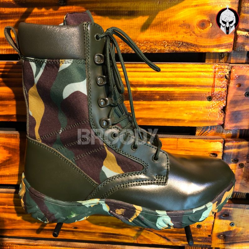 BROODY - Sepatu Loreng Jatah Brimob / Sepatu Pdl Loreng Brimob WR Tactical