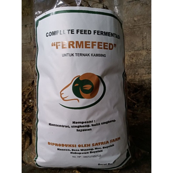FERMEFEED (Pakan Kambing Domba Fermentasi)