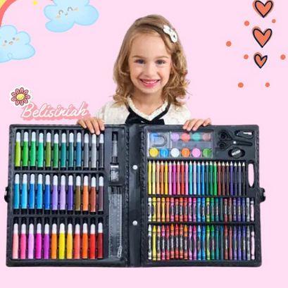 

Pasti Irit Art Set Isi Pensil Warna Set Anak Crayon Pensil Warna Komplit Alat Lukis Alat Mewarnai Anak