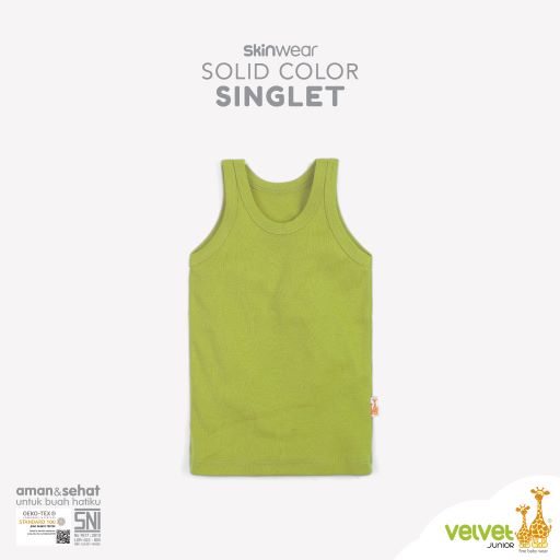 Velvet Junior Skinwear Singlet - Skinwear Solid Color Singlet 6