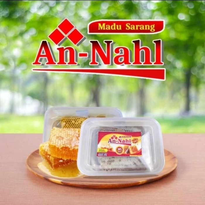 

Madu Sarang Lebah Honeycomb Murni original An Nahl 500 gram Asli lebah Melifera