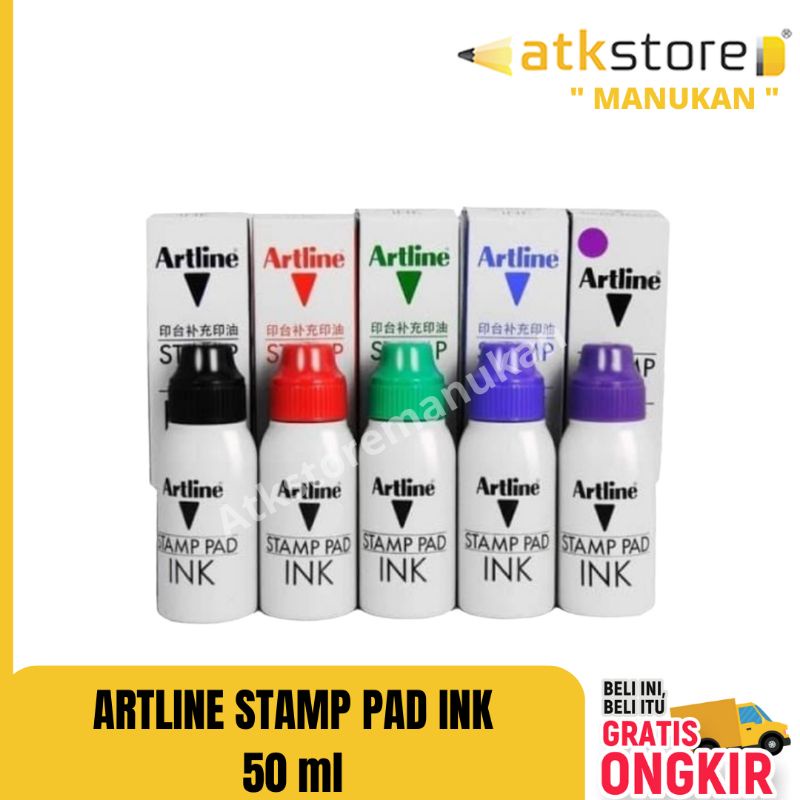 

STAMPAD INK ARTLINE 50CC ESA-2N || TINTA STEMPEL