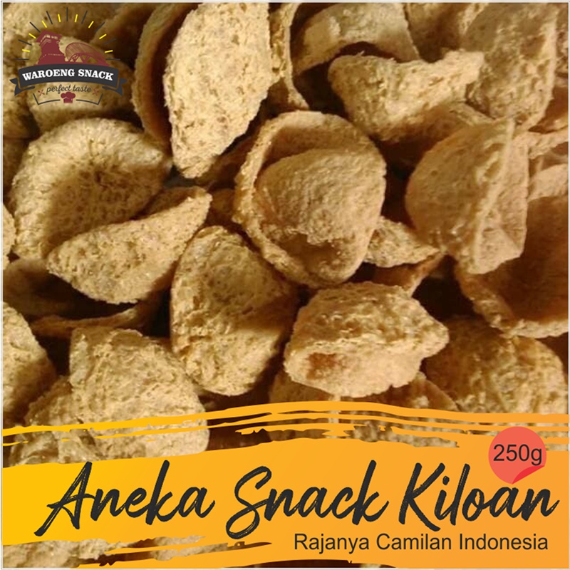 

Kerupuk Tahu Walik Gurih 250gr TERLARISSS