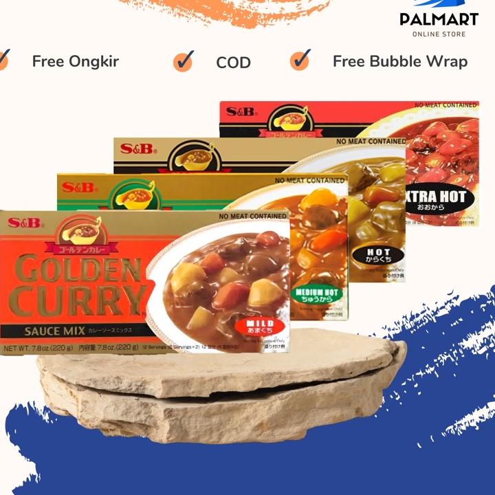 

❉ Golden Curry S&B Kare Jepang 220gr ●