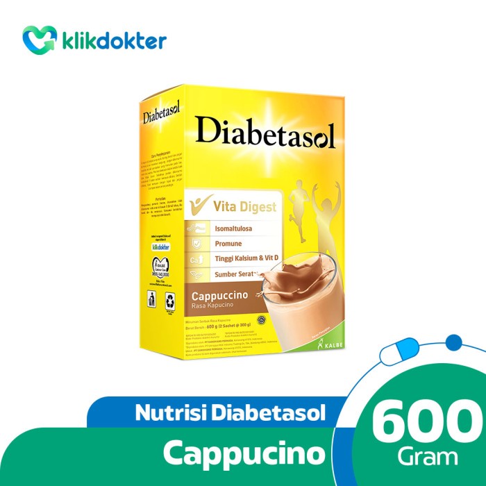 

[ COD ] Diabetasol Cappucino 600gr