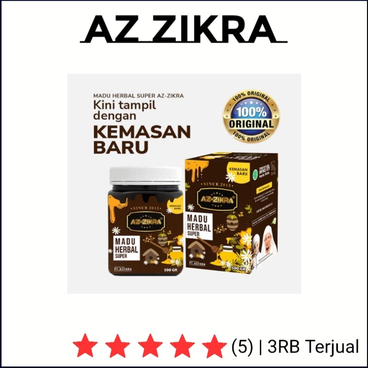 

Madu Herbal Super Az Zikra Madu Hutan 500 gr