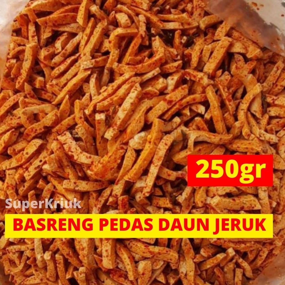 

P30 Basreng Stik Bakso Goreng Pedas Balado 250gr TERLARIS ➤