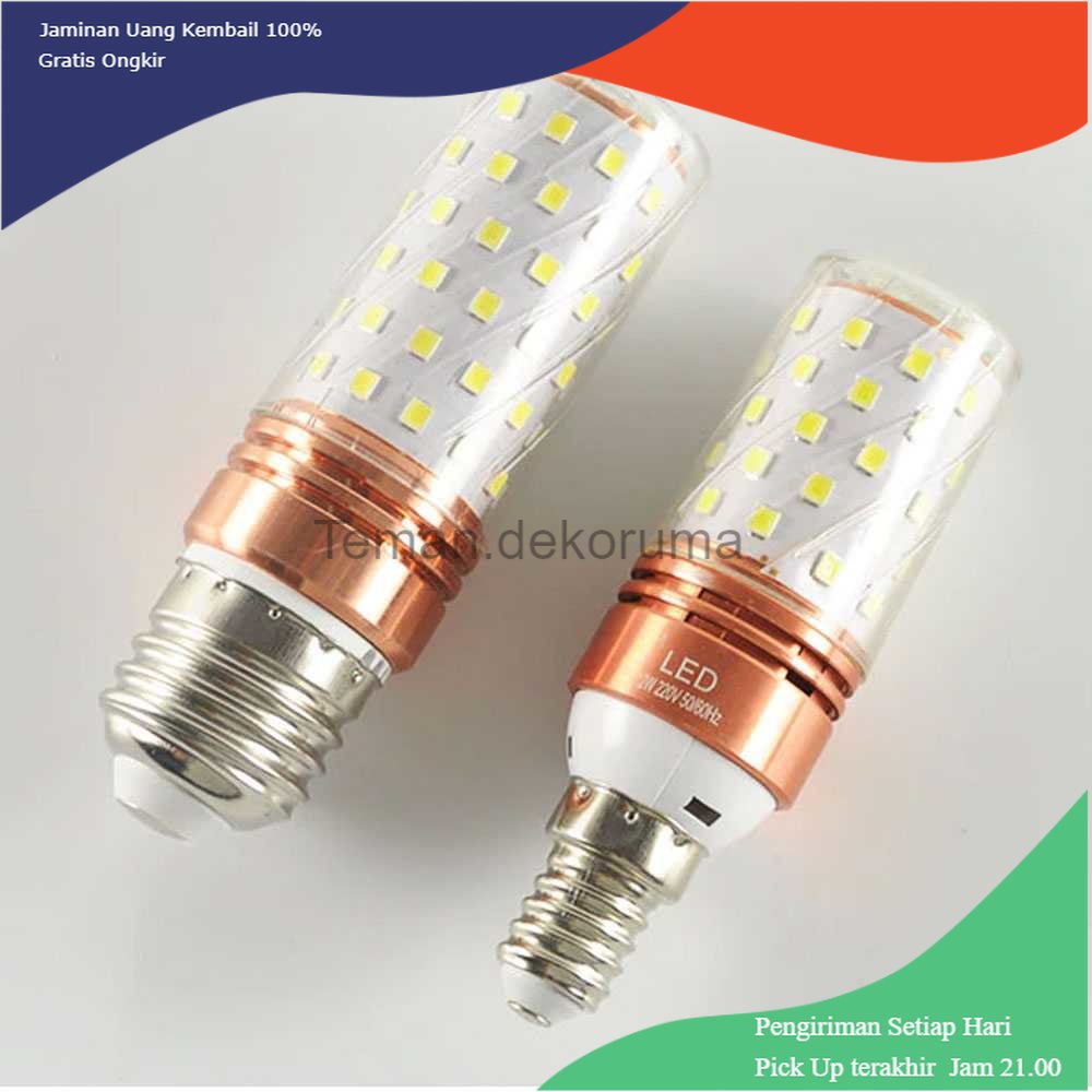 TD - LMP Green EyeBohlam LED Corn Light Bulb E27 12W 60 LED Cool White - E262