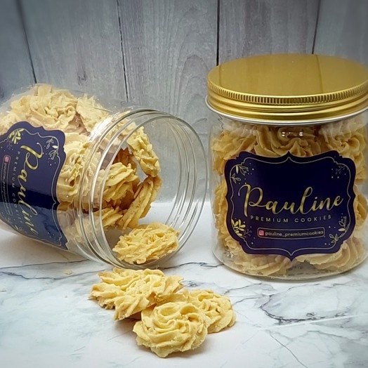 

Kue kering Premium SAGU KEJU Pauline Premium Cookies 100% Gluten FREE