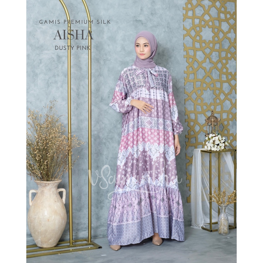 Gamis Premium Silk Aisha