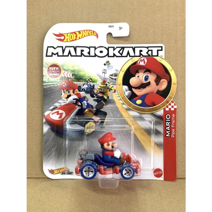 Hotwheels Mario Kart Mario Pipe Frame