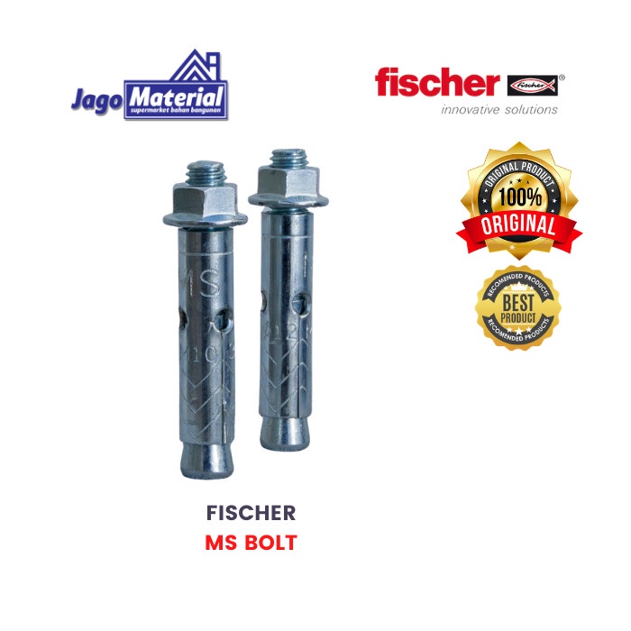 Fischer Ms Bolt - Chemical Anchor Angkur Baja - Dynabolt